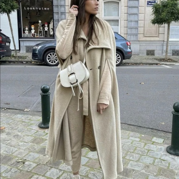 zara limited edition camel coat